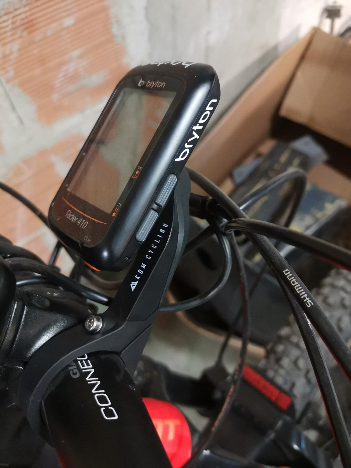 Βάση Τιμονιού KOM CYCLING Bryton