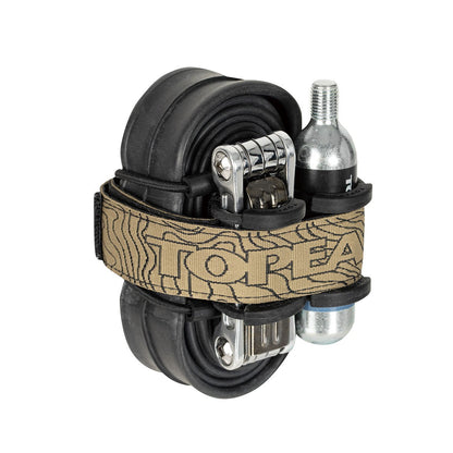 Universalus dirželis TOPEAK ELEMENTA STRAP M, rudas