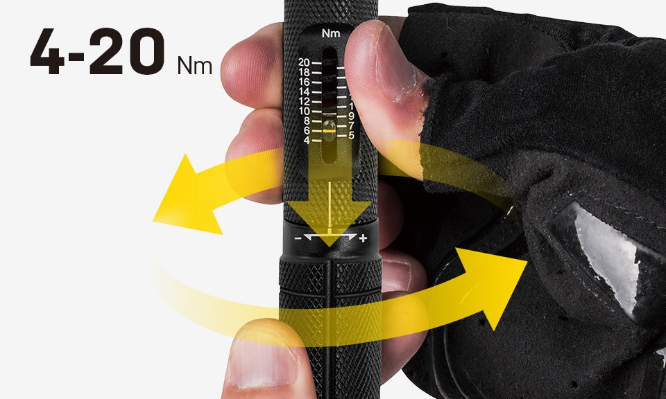 TOPEAK STICK PRO Torq Torque Wrench (4-20 Nm)