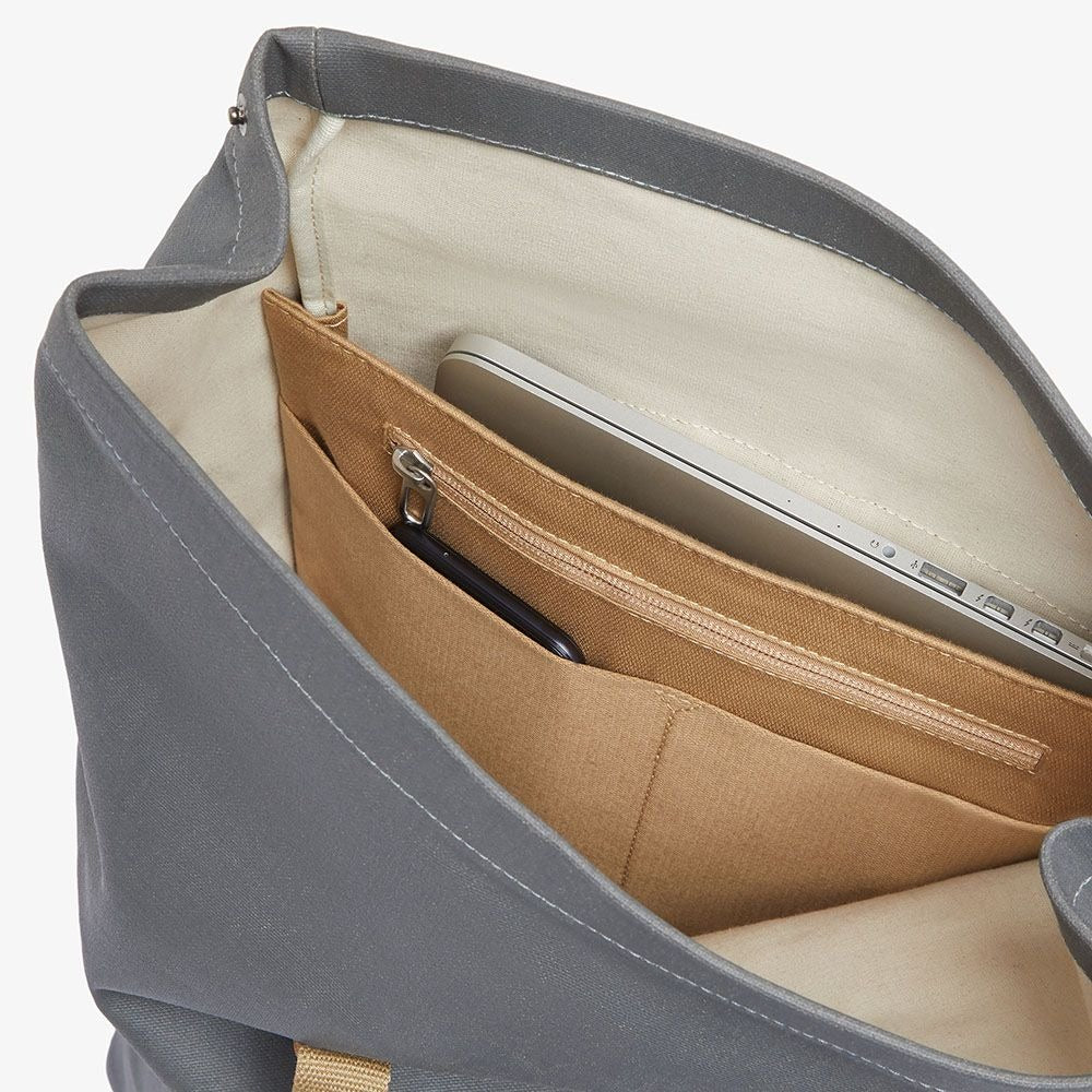 Rygsæk BROOKS PICKWICK COTTON CANVAS 12L Grå