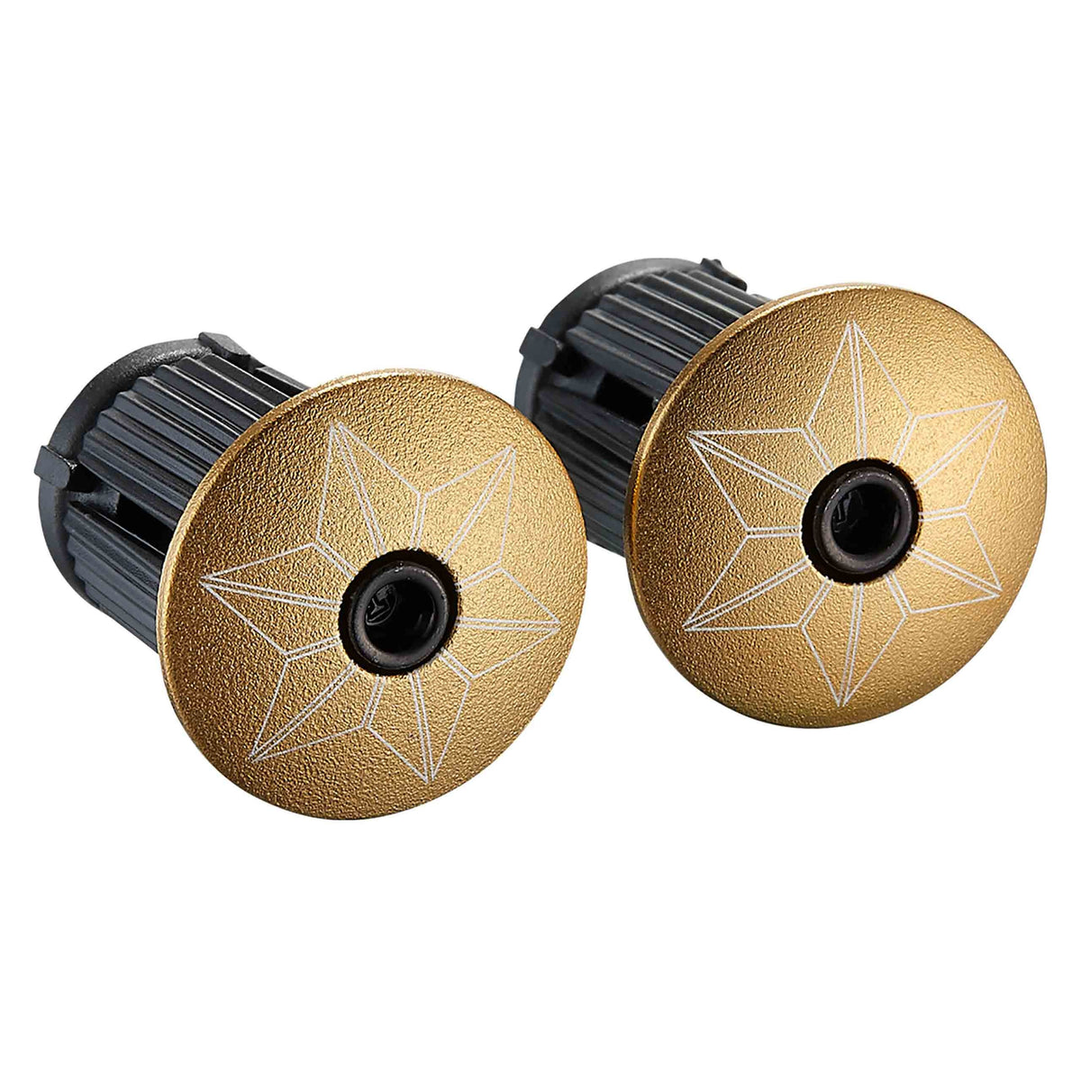 SUPACAZ SUPER STICKY KUSH STAR FADE styrbånd Sort/Guld