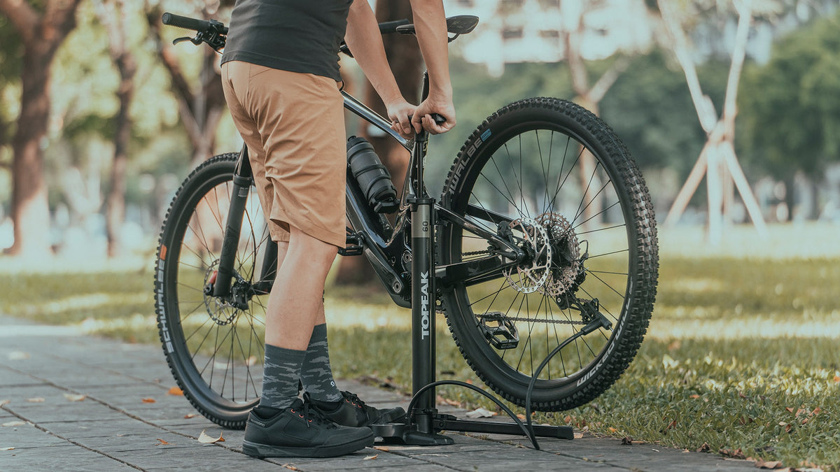 Ποδοτρόμπα TOPEAK JOE BLOW MOUNTAIN EX Μαύρο