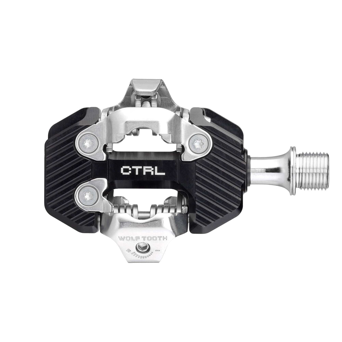 WOLF TOOTH CTRL TRAIL Clipless -polkimet Musta