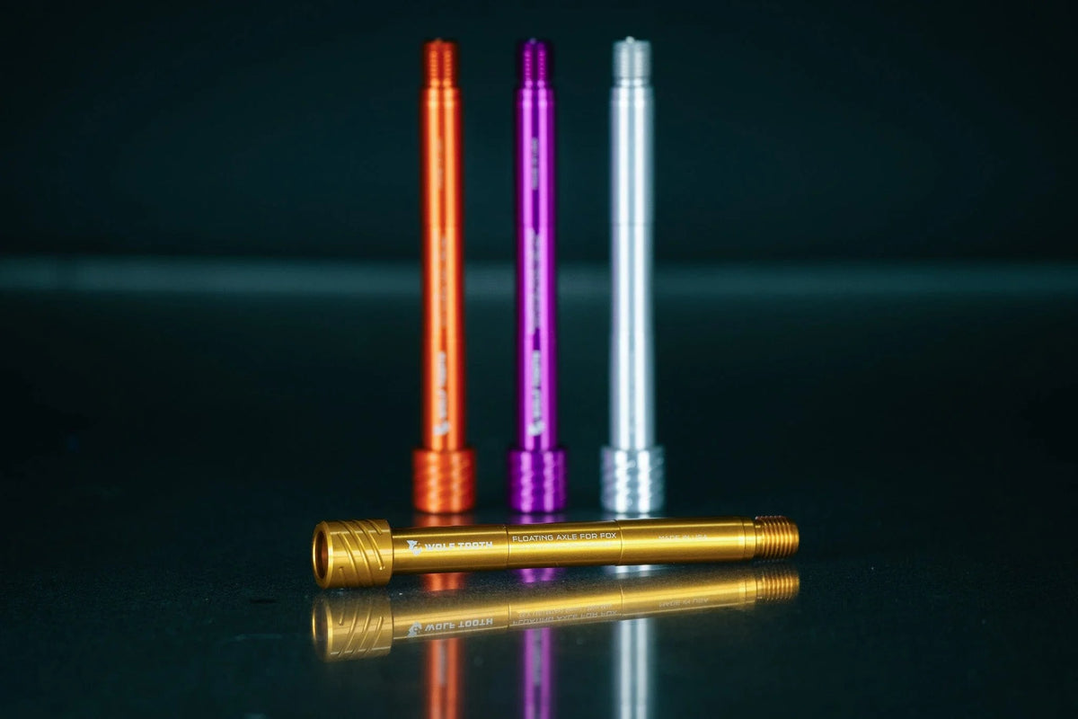 WOLF TOOTH Front Wheel Axle for FOX 36/38 Fork 15x110 mm Boost Purple