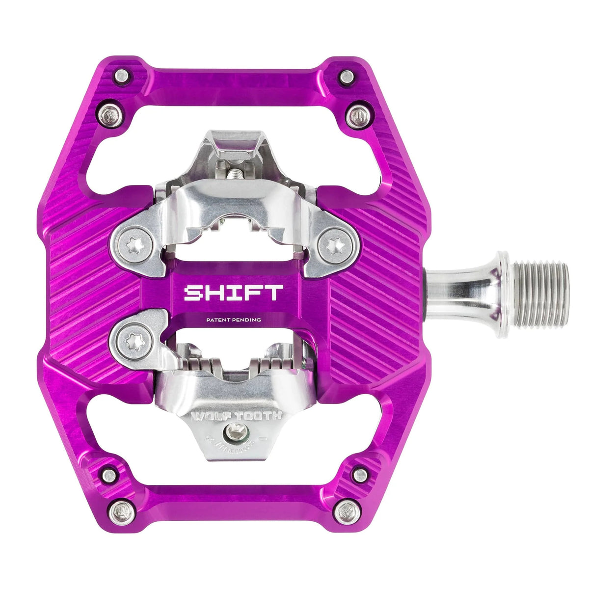 Pedalen WOLF TOOTH GRAVITY CLIPLESS Paars