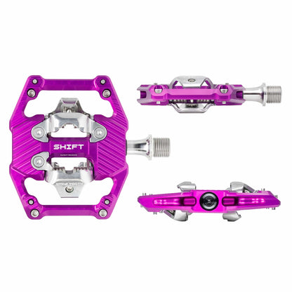 Pédales WOLF TOOTH GRAVITY CLIPLESS Violet
