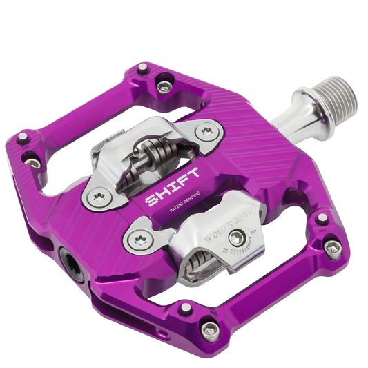Pedalen WOLF TOOTH GRAVITY CLIPLESS Paars