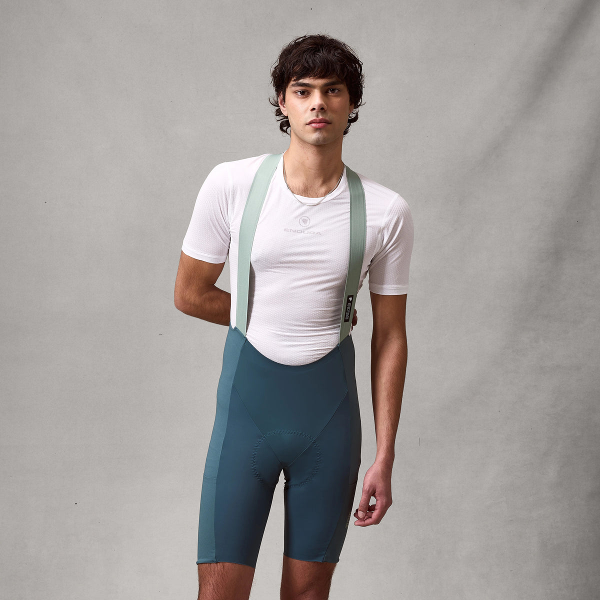 Korta hängslebyxor ENDURA ALLTRACK RIDE Teal