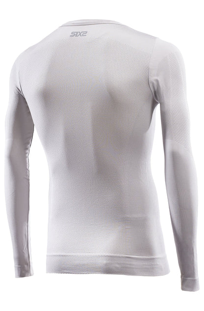 SIXS TS2 V2 Langarmig Ondershirt Siver White
