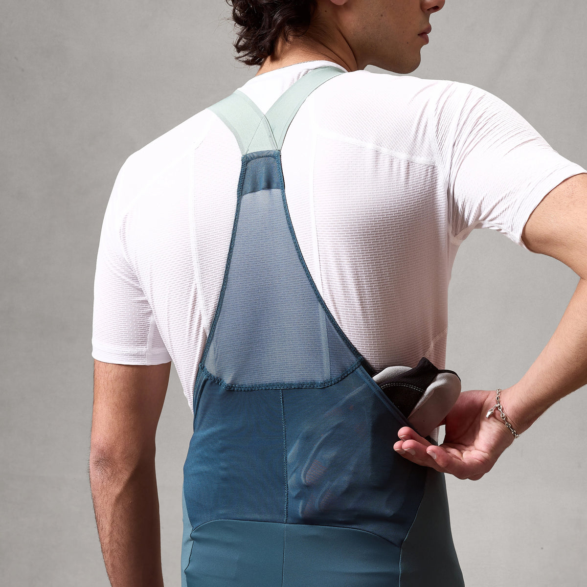 Korta hängslebyxor ENDURA ALLTRACK RIDE Teal