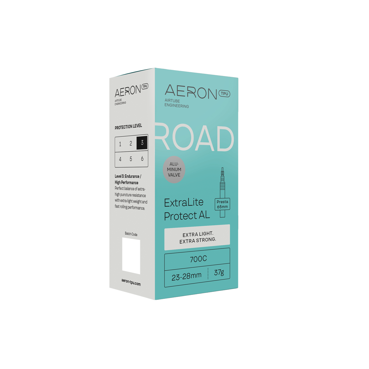 Σαμπρέλα AERON ExtraLite Protect Valve Alu Δρόμου 700x23-28mm