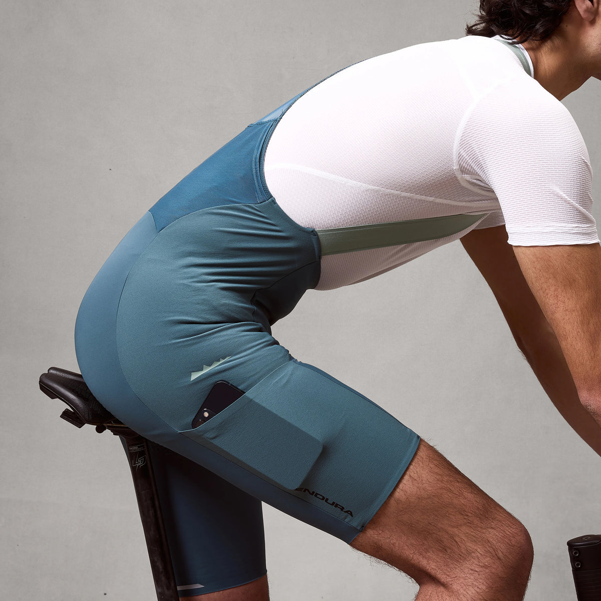 Korta hängslebyxor ENDURA ALLTRACK RIDE Teal