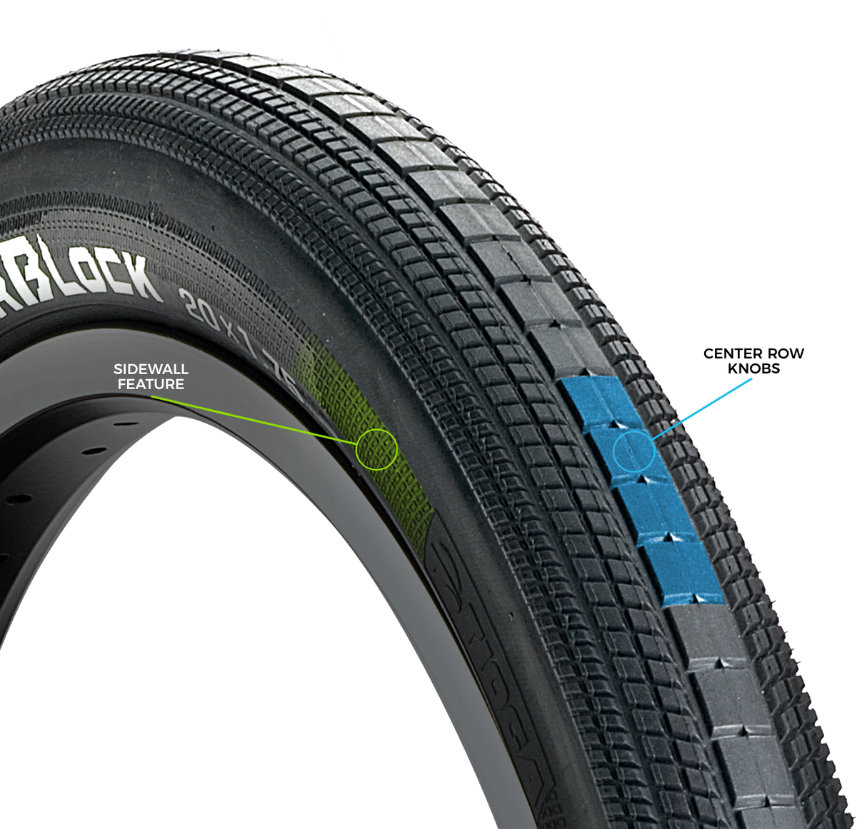 Däck TIOGA POWERBLOCK 20x1.75