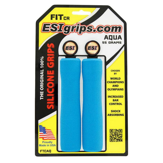 Λαβές ESI FIT CR (CHUNKY/RACER'S EDGE COMBO) 130 mm Γαλάζιο