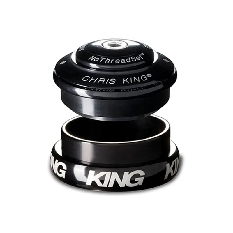 Semi-Integrated / External Headset CHRIS KING INSET 8 1"1/8-1.5" ZS44/EC44 Black