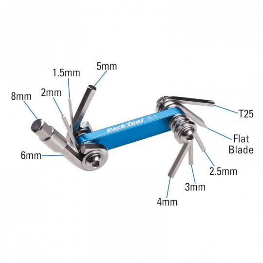Multiverktyg PARK TOOL IB-2 (8 Verktyg)