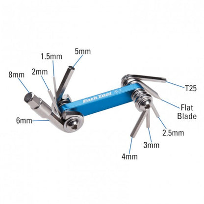 PARK TOOL IB-2 Multi-Tool (8 Tools)