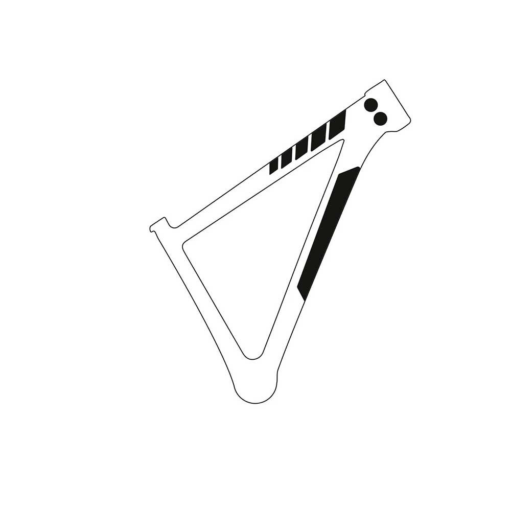 ALL MOUNTAIN STYLE BASIC Black Camo Adhesive Frame Protection