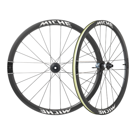 Wielpaar MICHE KLEOS RD 36 Tubeless Ready (Center Lock) Team Edition