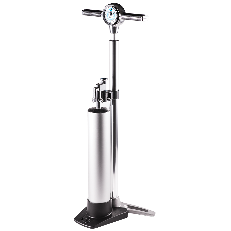 Fotpump CRANKBROTHERS KLIC TUBELESS med analog manometer