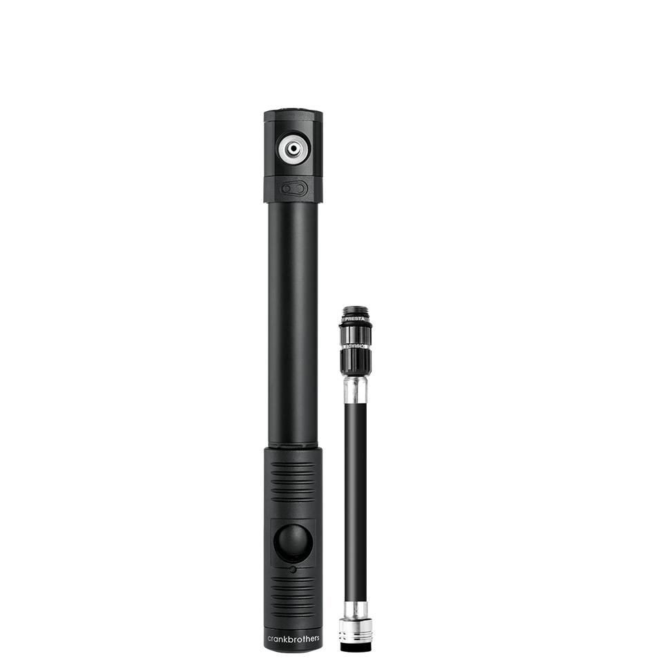 CRANKBROTHERS KLIC HP håndpumpe, Midnight Edition