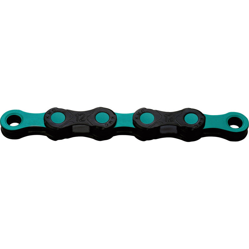 12-Speed Chain KMC DLC12 Black/Turquoise