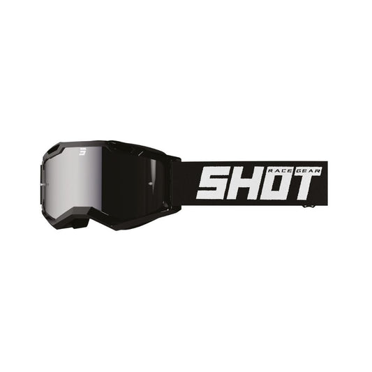 SHOT Assault 2.0 Solid Iridium Black Glossy goggles