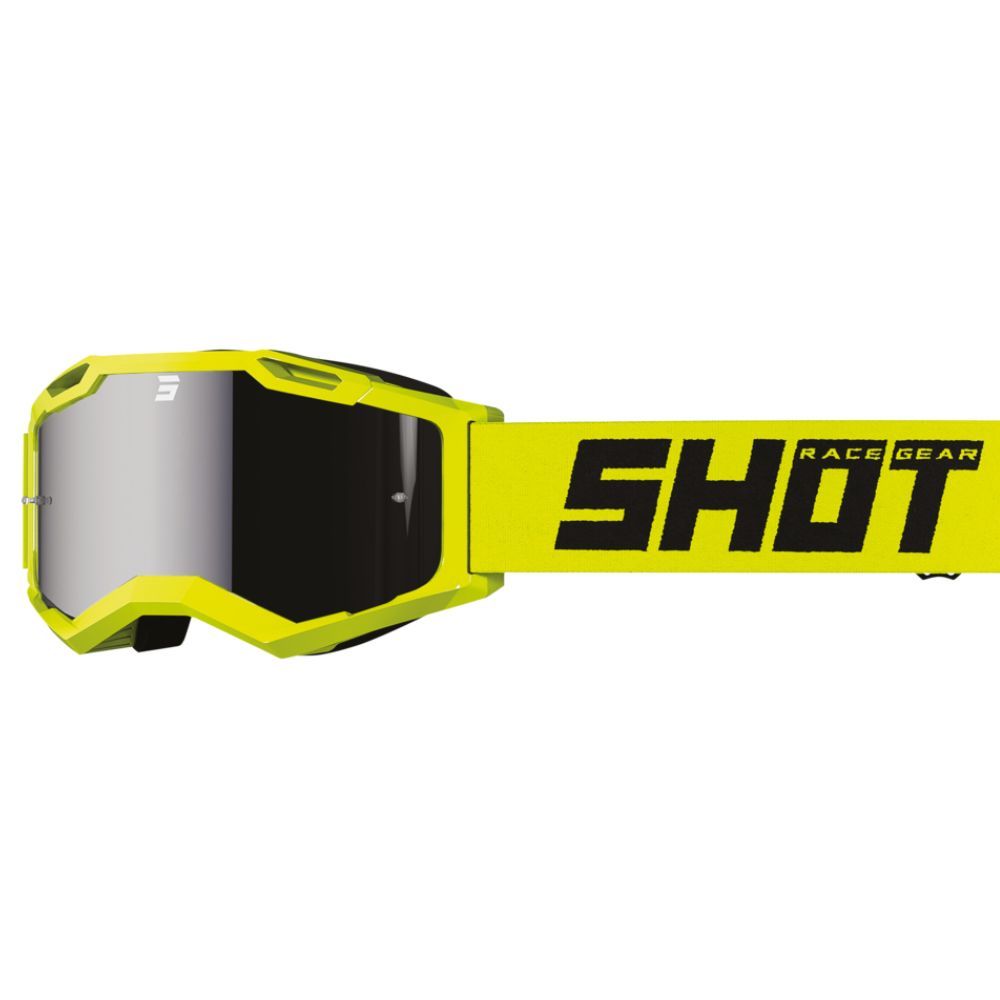 Shot Assault 2.0 Solid masker iridium neongeel glanzend