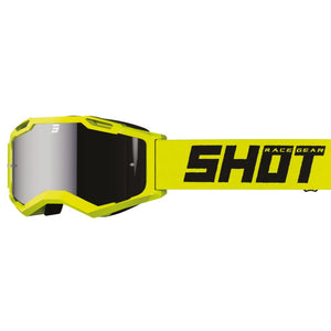 Okuliare Shot Assault 2.0 Solid Iridium Neon Yellow Glossy