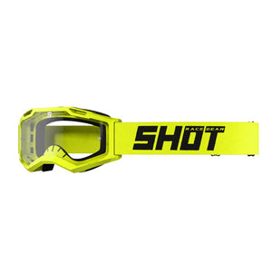 Ochelari Shot Assault 2.0 Solid Galben Fluo Lucios