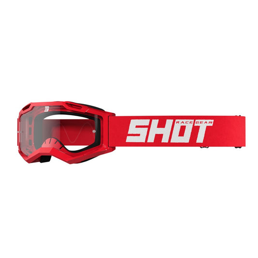 Shot Assault 2.0 Solid maske rød blank