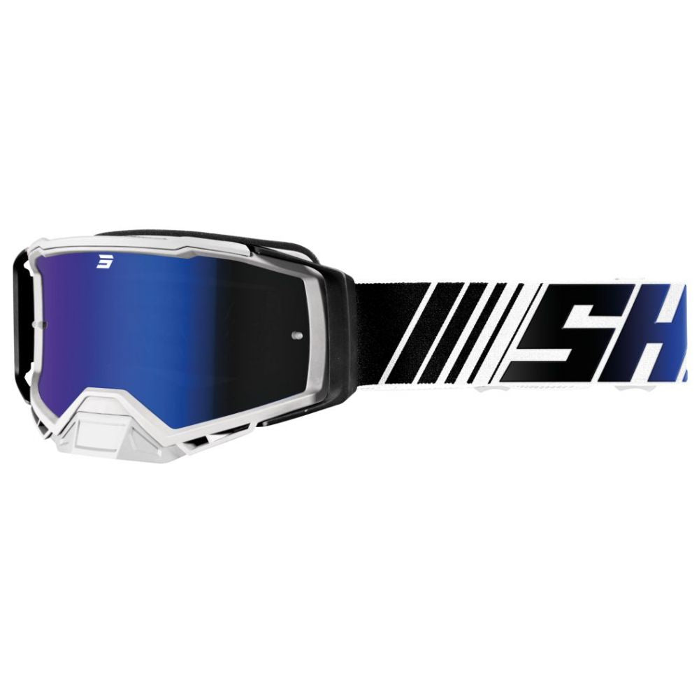 Gogle Shot Core Stripe Blue Glossy