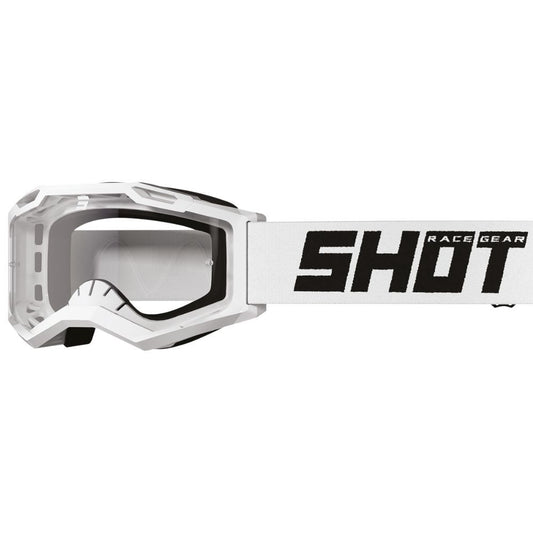 Μάσκα Shot Rocket Kid 2.0 Λευκό Γυαλιστερό