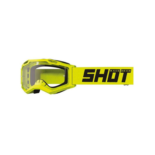 Μάσκα Shot Rocket Kid 2.0 Solid Neon Yellow Glossy
