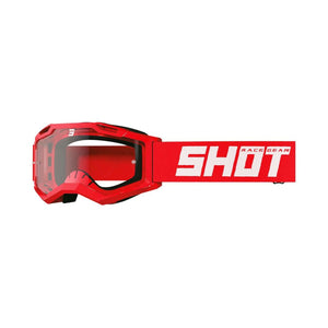 Okuliare Shot Rocket Kid 2.0 Solid Red Glossy
