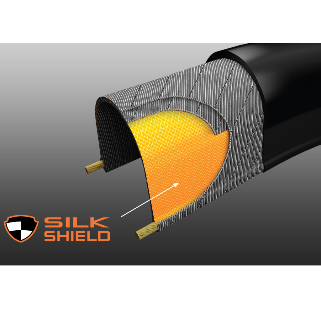 Plášť MAXXIS RAMBLER 700x50c Silkshield Tubeless Ready Černý