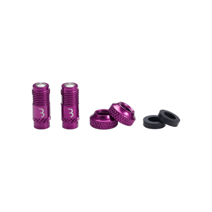 Capete de valvă BBB CORE CAP violet (x2)