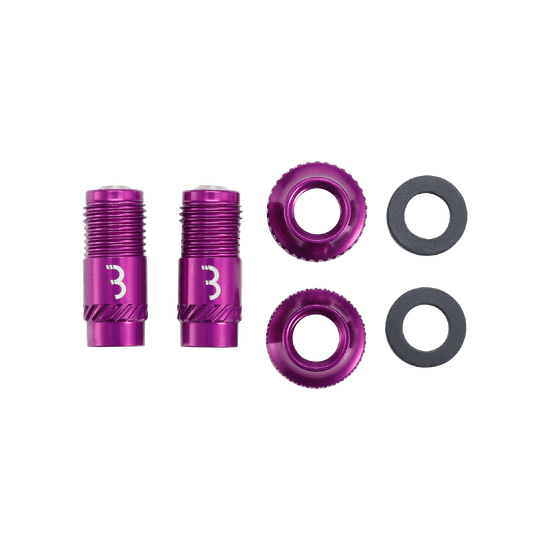 Embouts de Valves BBB CORE CAP Μωβ (x2)