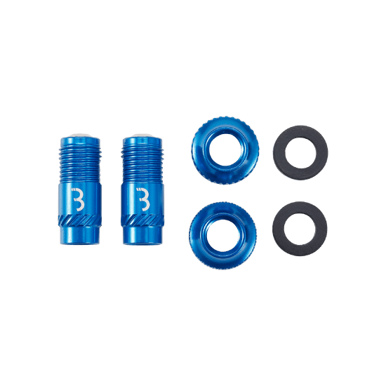 Ventilkåpor BBB CORE CAP Blå (x2)