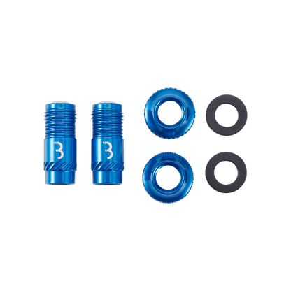 Kapice za ventile BBB CORE CAP Plava (x2)