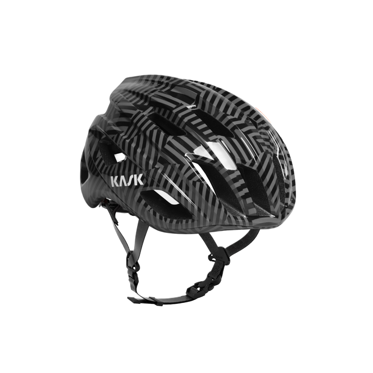 Road Helmet KASK MOJITO CUBED CAMO Black/Grey