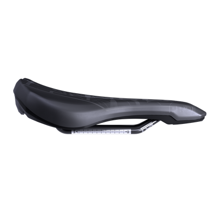 PRO MSU 1.3 E-MTB sēdeklis 142 mm, nerūsējošā tērauda slieces, melns
