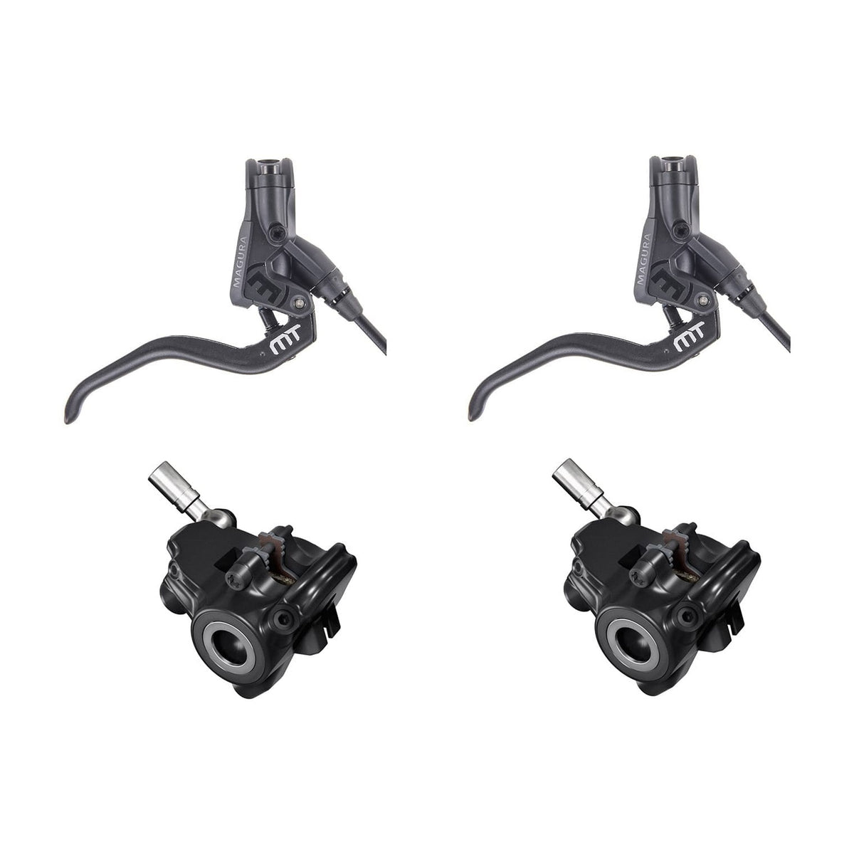 MAGURA MT4 FLATMOUNT -jarrupari ilman levyä musta