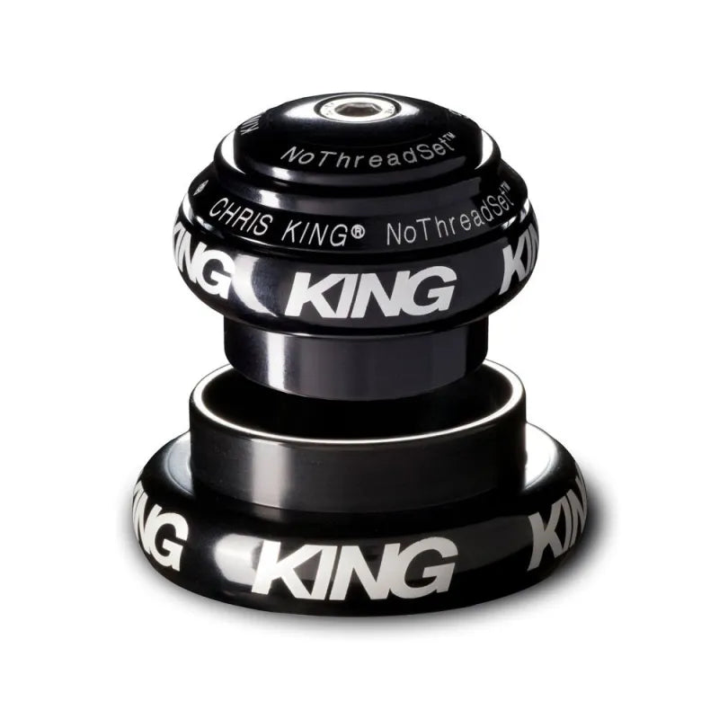 CHRIS KING NOTHREADSET 1"1/8-1.5" EC34/EC44 External Headset Black