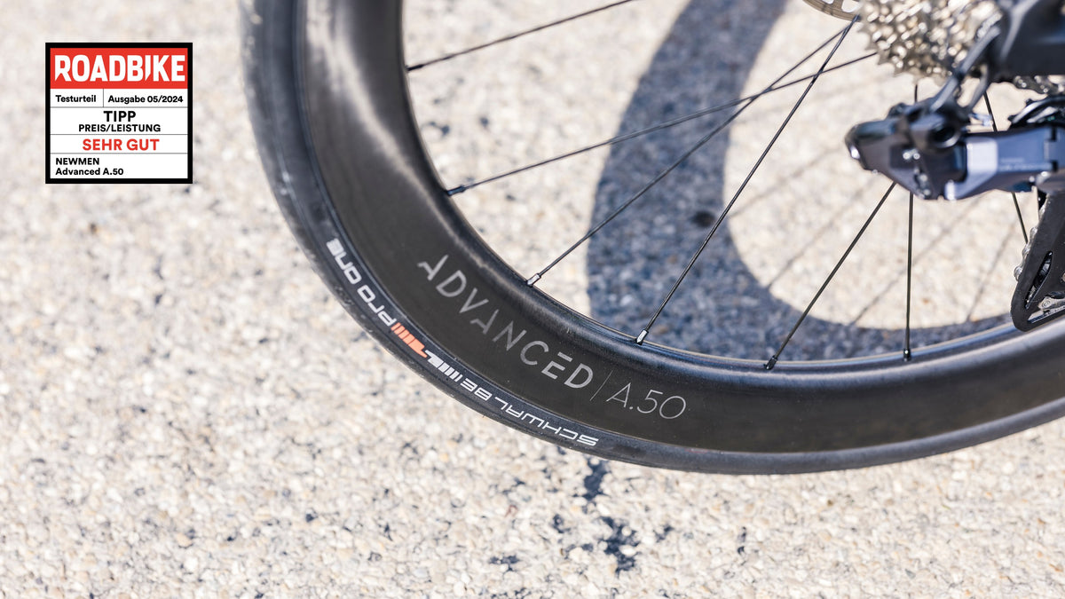 Hjulset NEWMEN ADVANCED A.50 Tubeless Ready (Center Lock)