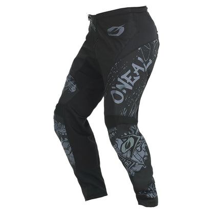 O'NEAL ELEMENT RANCID trousers in black/grey – front view