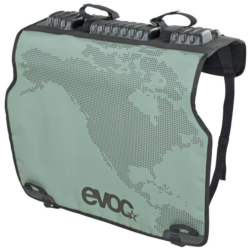EVOC TAILGATE PAD DUO Tailgate Protection Olive
