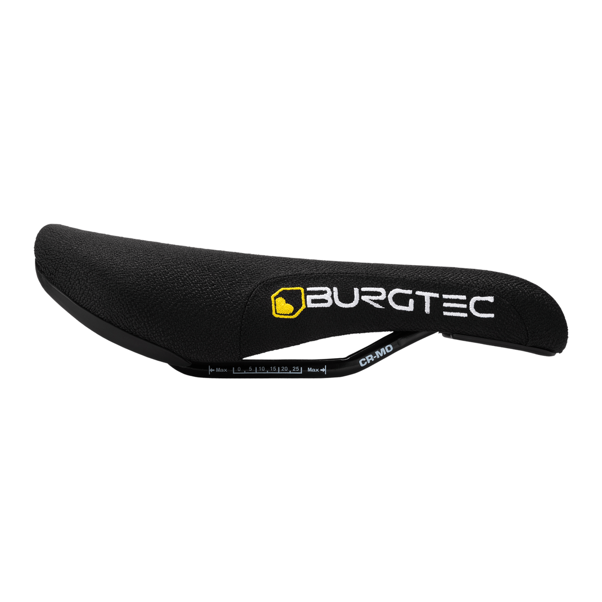 BURGTEC THE CLOUD BOOST balnelis su CrMo bėgeliais, juodas — juodos spalvos, vaizdas iš šono