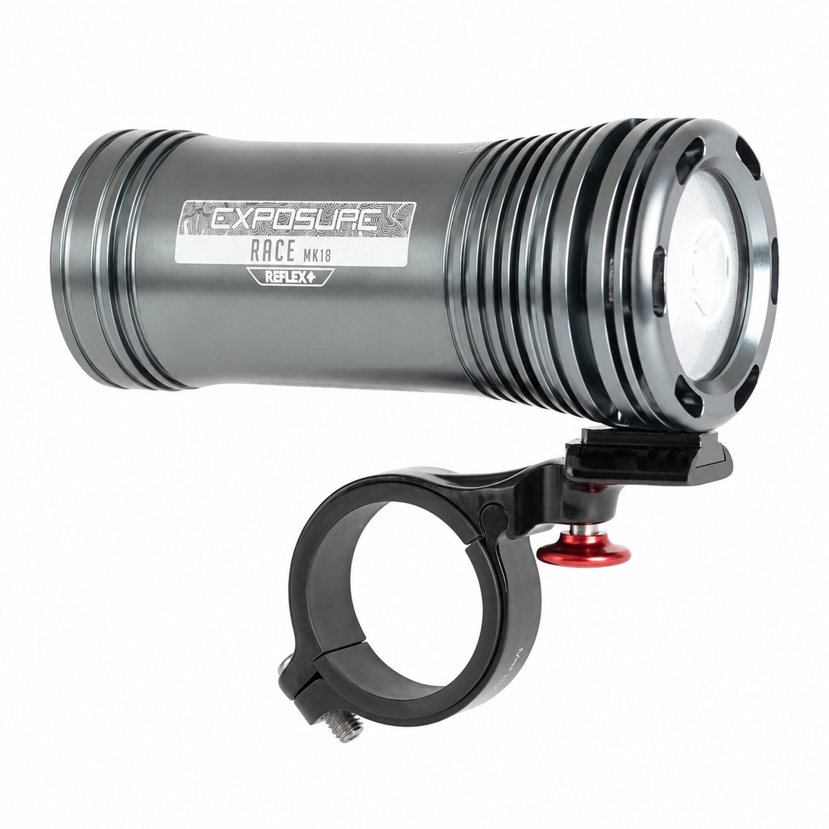 EXPOSURE LIGHTS RACE MK18-voorlamp — productaanzicht op witte achtergrond