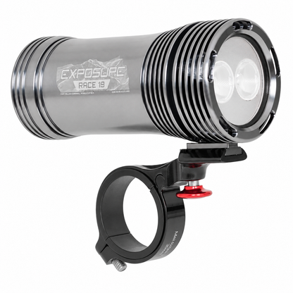 EXPOSURE LIGHTS RACE 19 front light — product view on a white background
